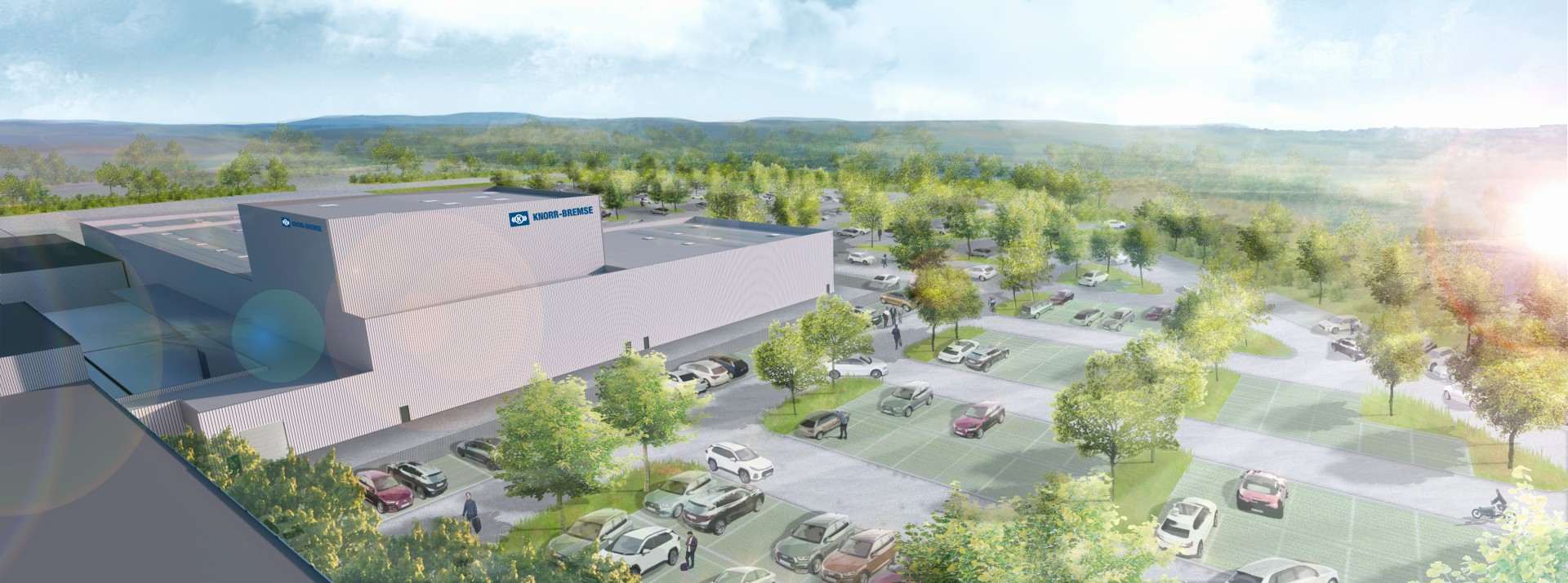Factory Building Knorr-Bremse Systeme für Nutzfahrzeuge GmbH in Aldersbach, Germany