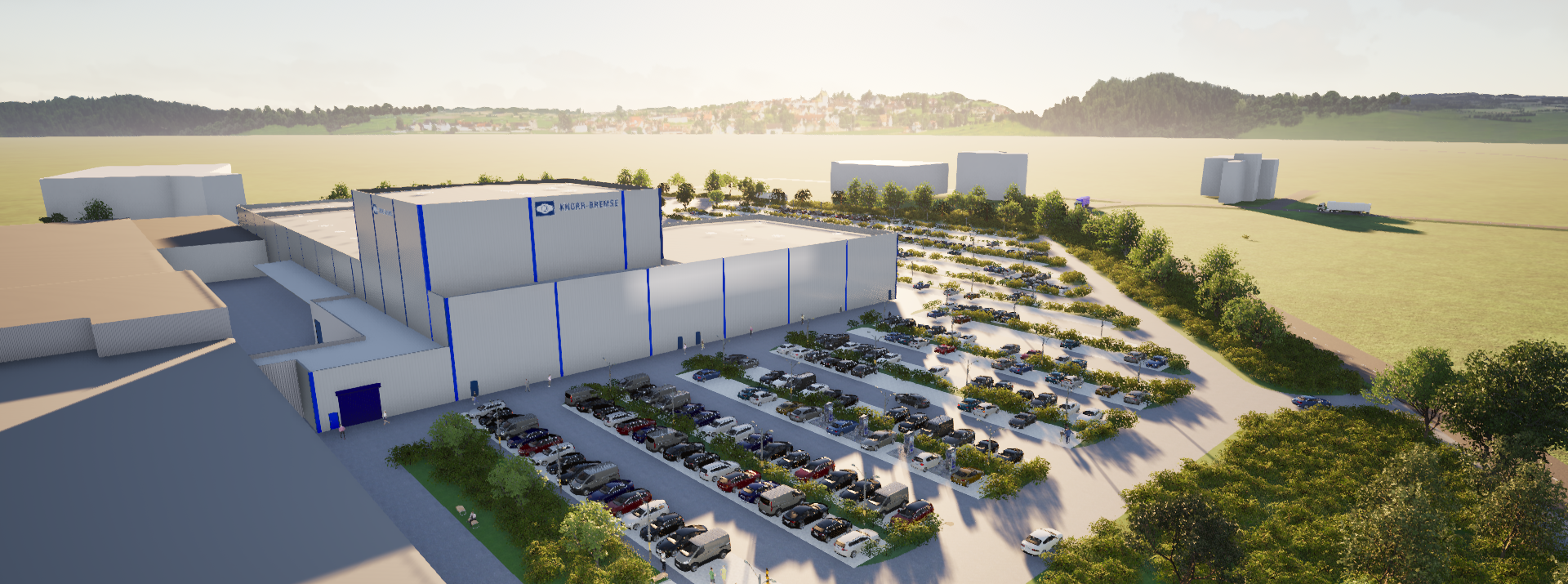 Factory Building Knorr-Bremse Systeme für Nutzfahrzeuge GmbH in Aldersbach, Germany